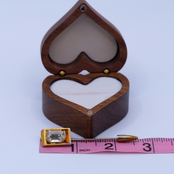 Vintage Rhinestone Stick Pin Brooch - Picture 2 of 15